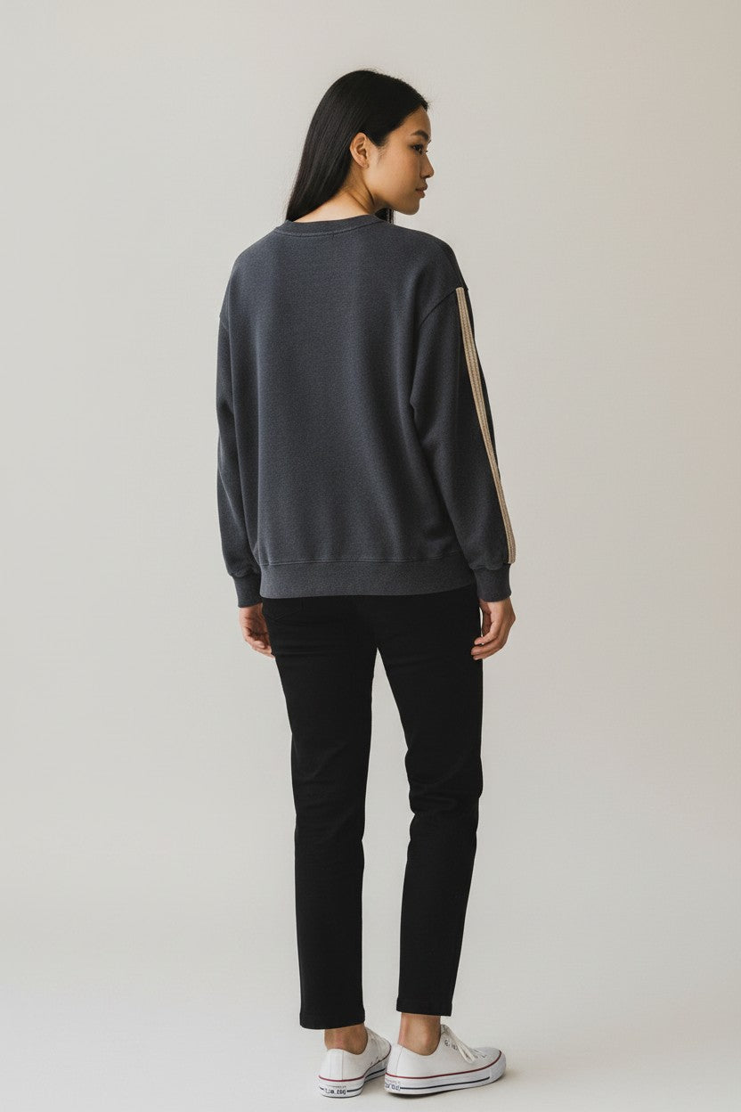 OTW Scoop Hem Tape Detail Top