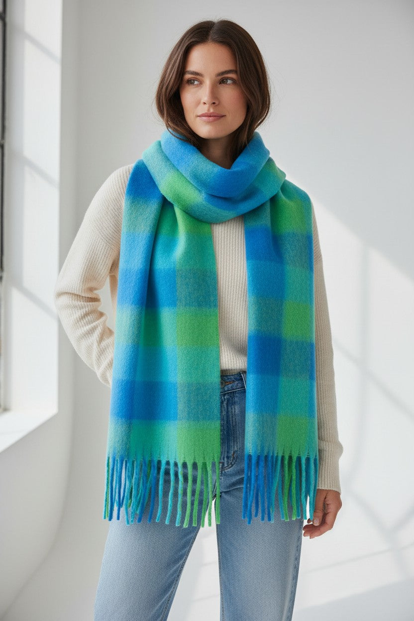 Haven Niseko Check Scarf