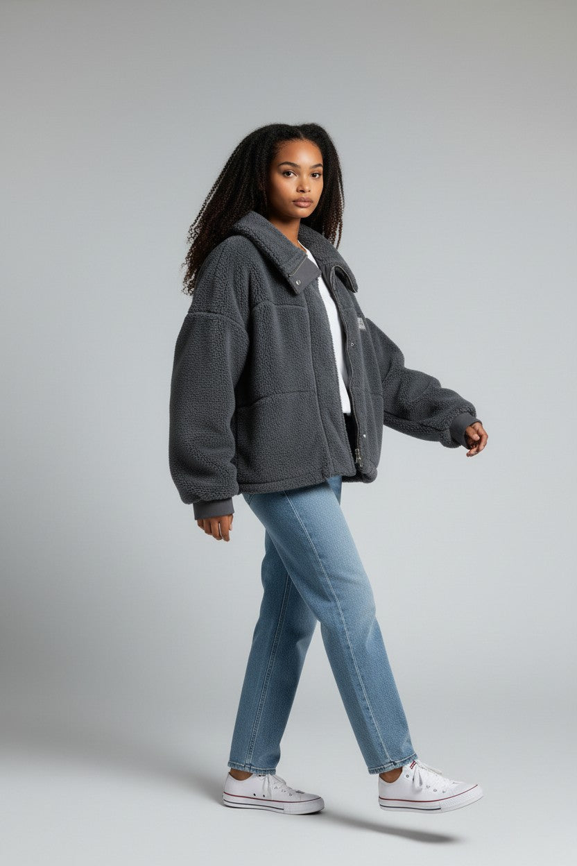 AAE Cosy Club Teddy Jacket