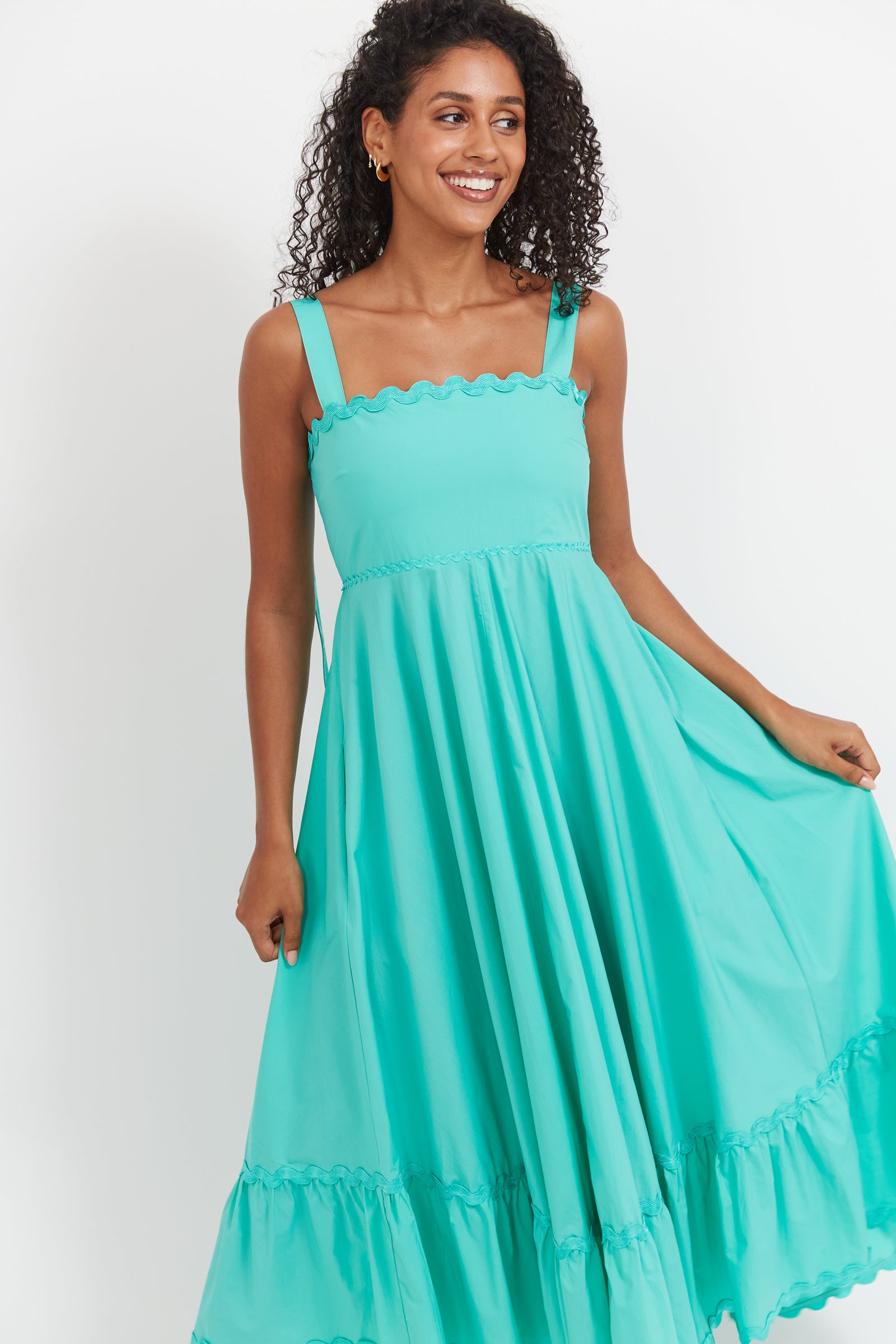 Haven Brazilia Tie Maxi Dress