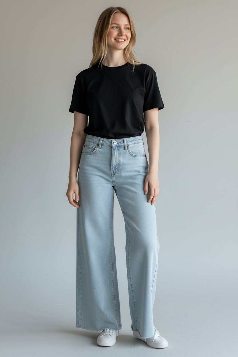 AAE Charlie High Rise Wide Leg Heritage