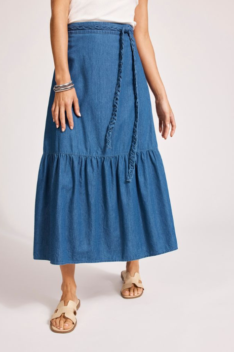 Eb & Ive Melania Denim Skirt