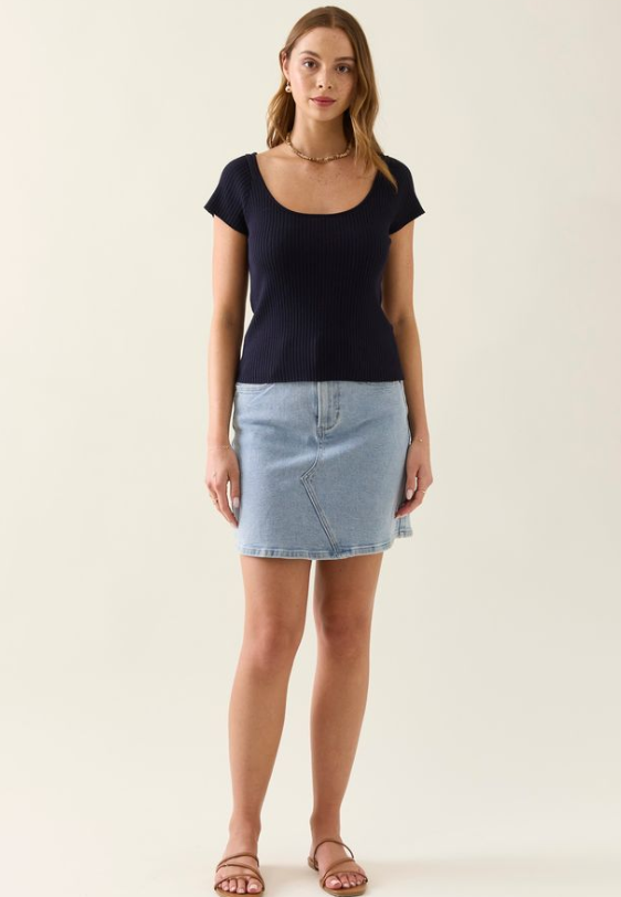 Isle of Mine Margot Denim Skirt