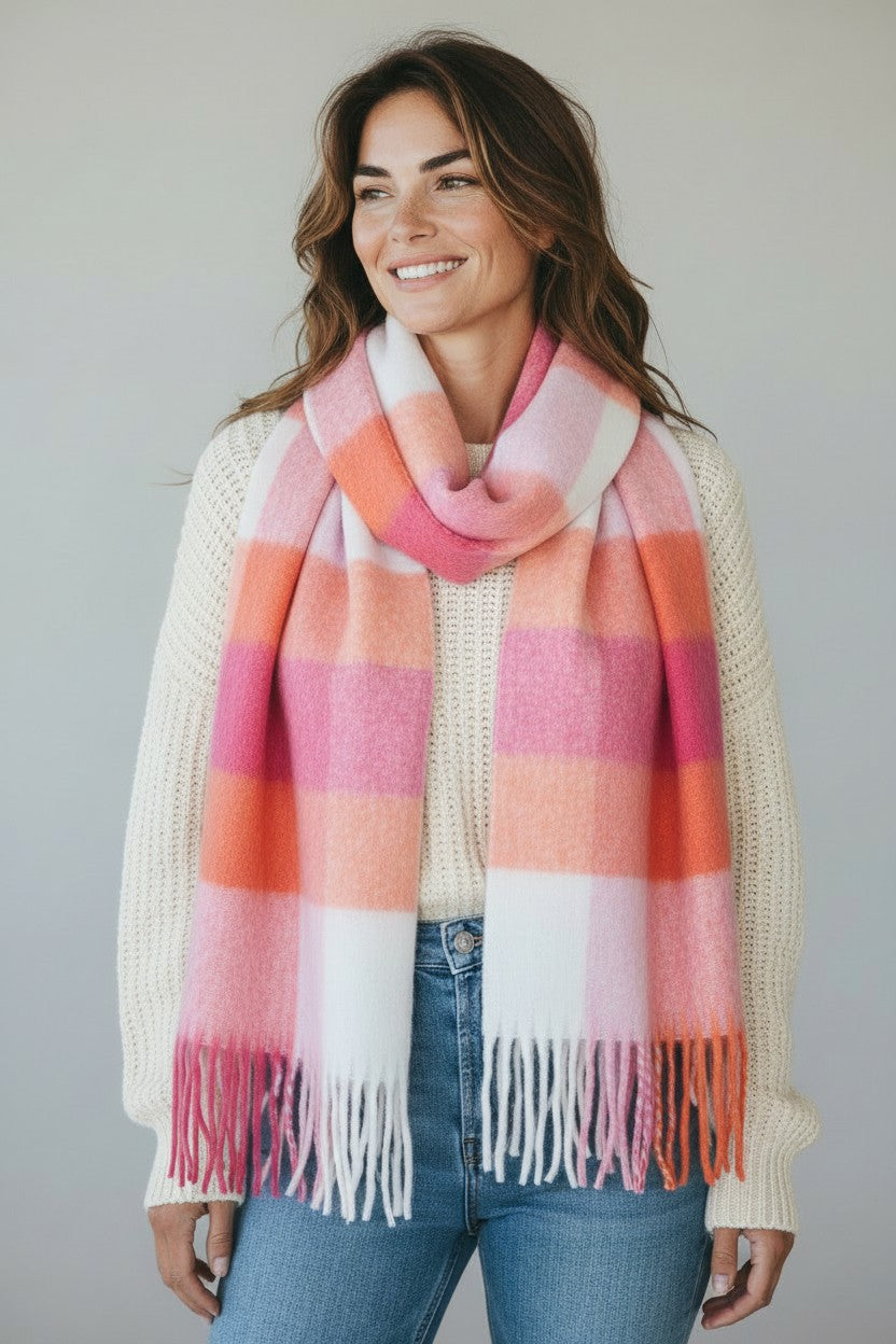 Haven Niseko Check Scarf