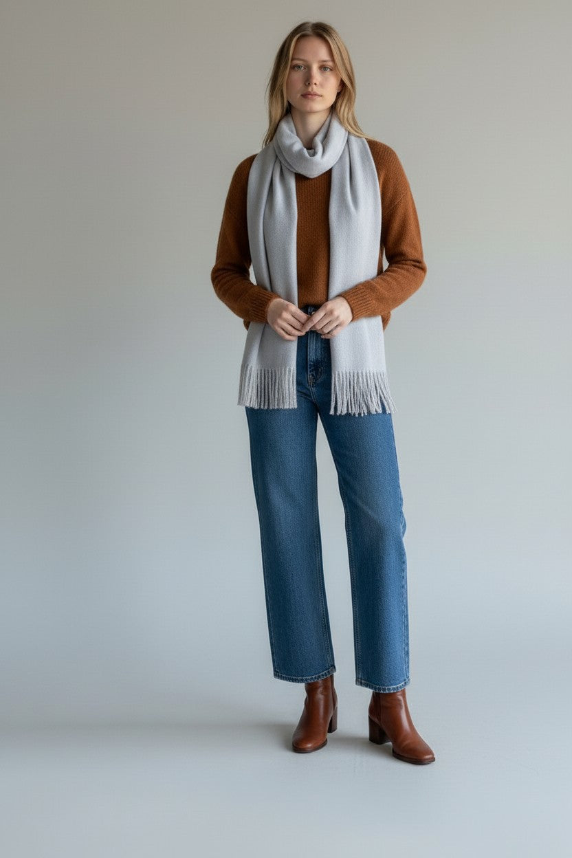Haven Ottawa 2 Tone Scarf