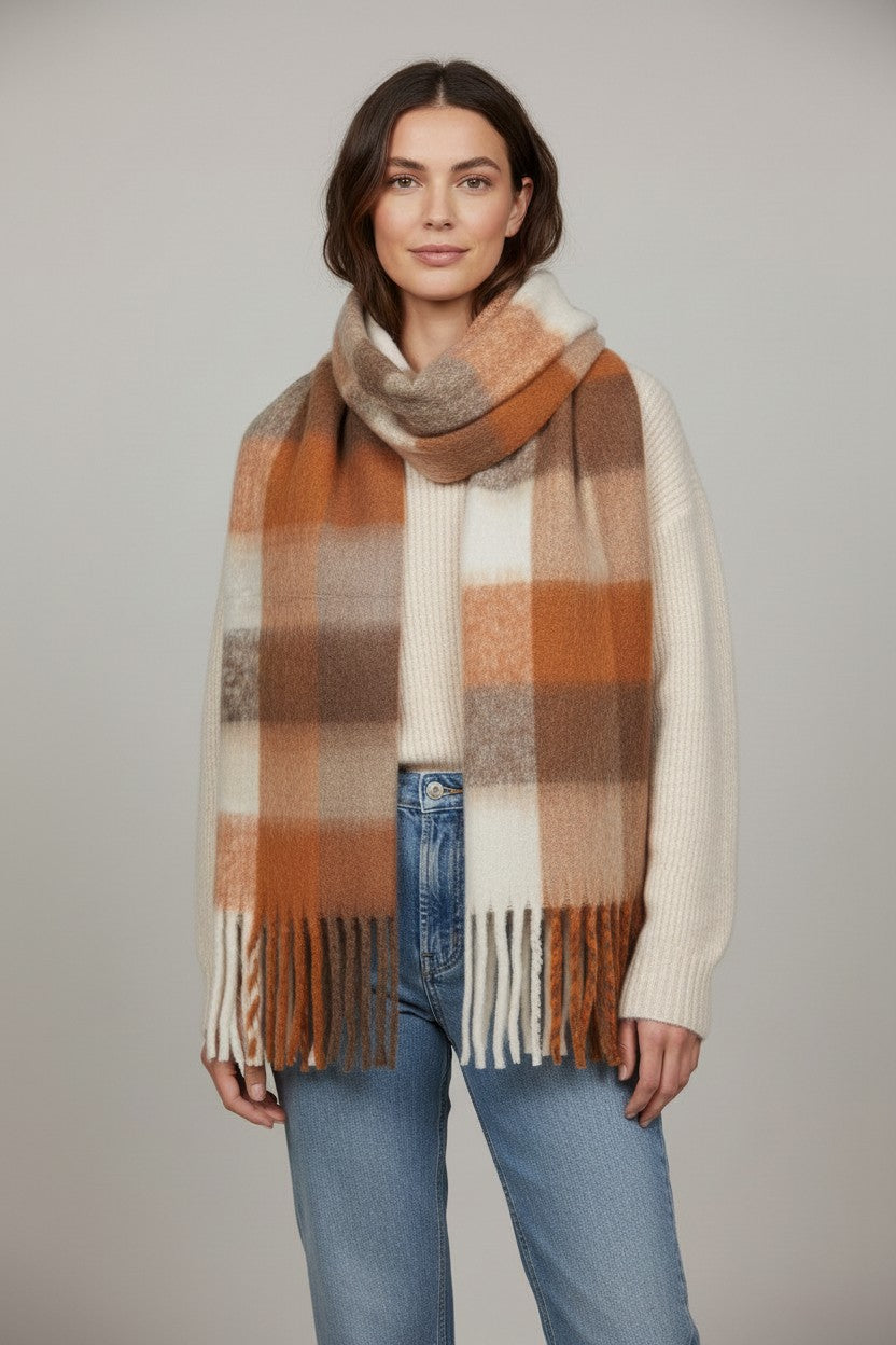 Haven Niseko Check Scarf