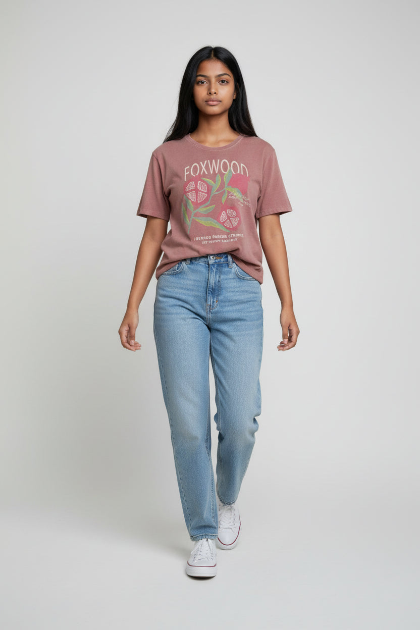Foxwood Pomegranate Tee