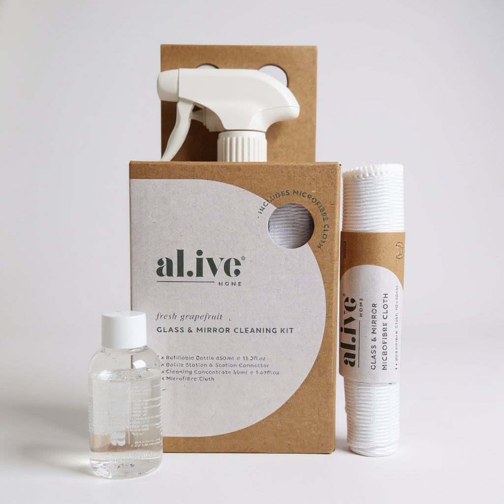 Al.ive Glass and Mirror Cleaning Kit