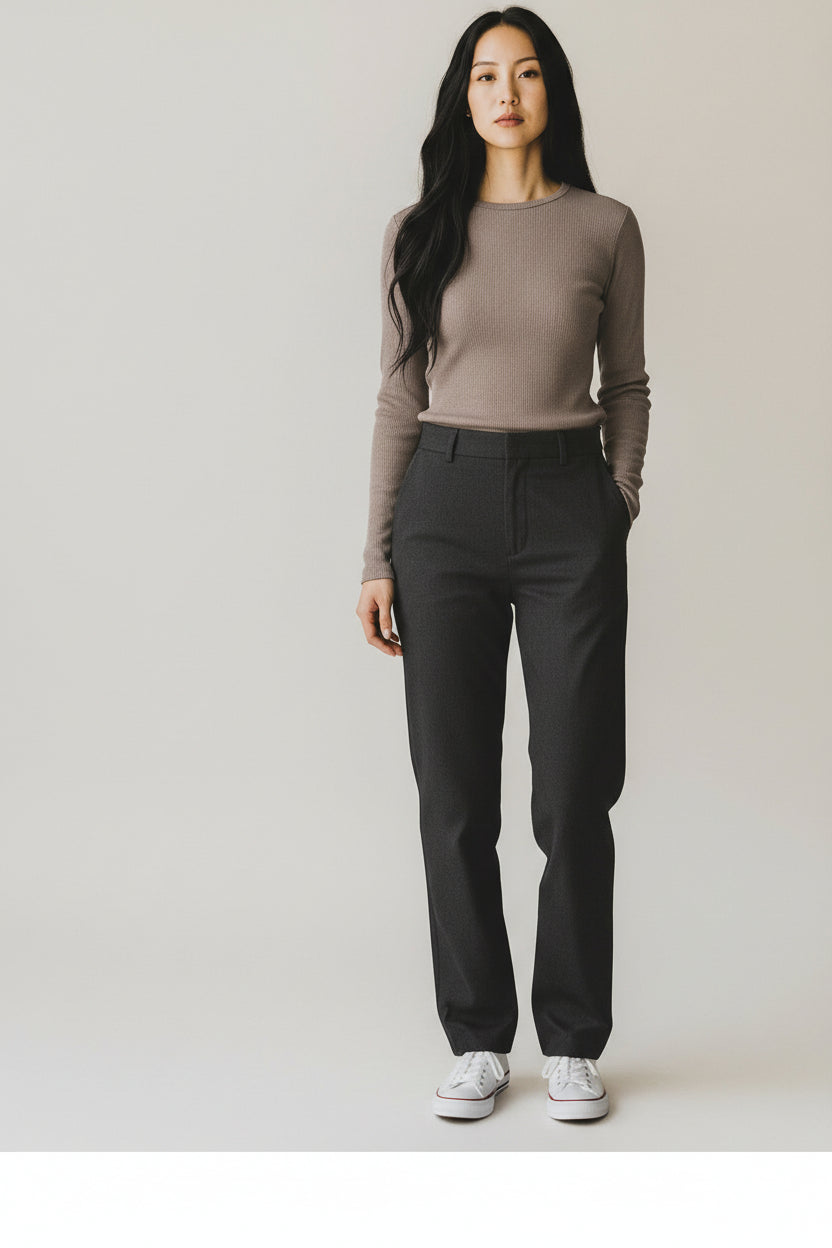 ST Rib Long sleeved Tee