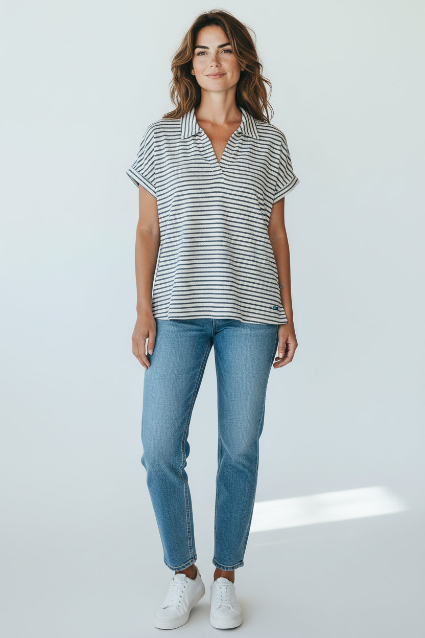 OTW Collared Relaxed Tee