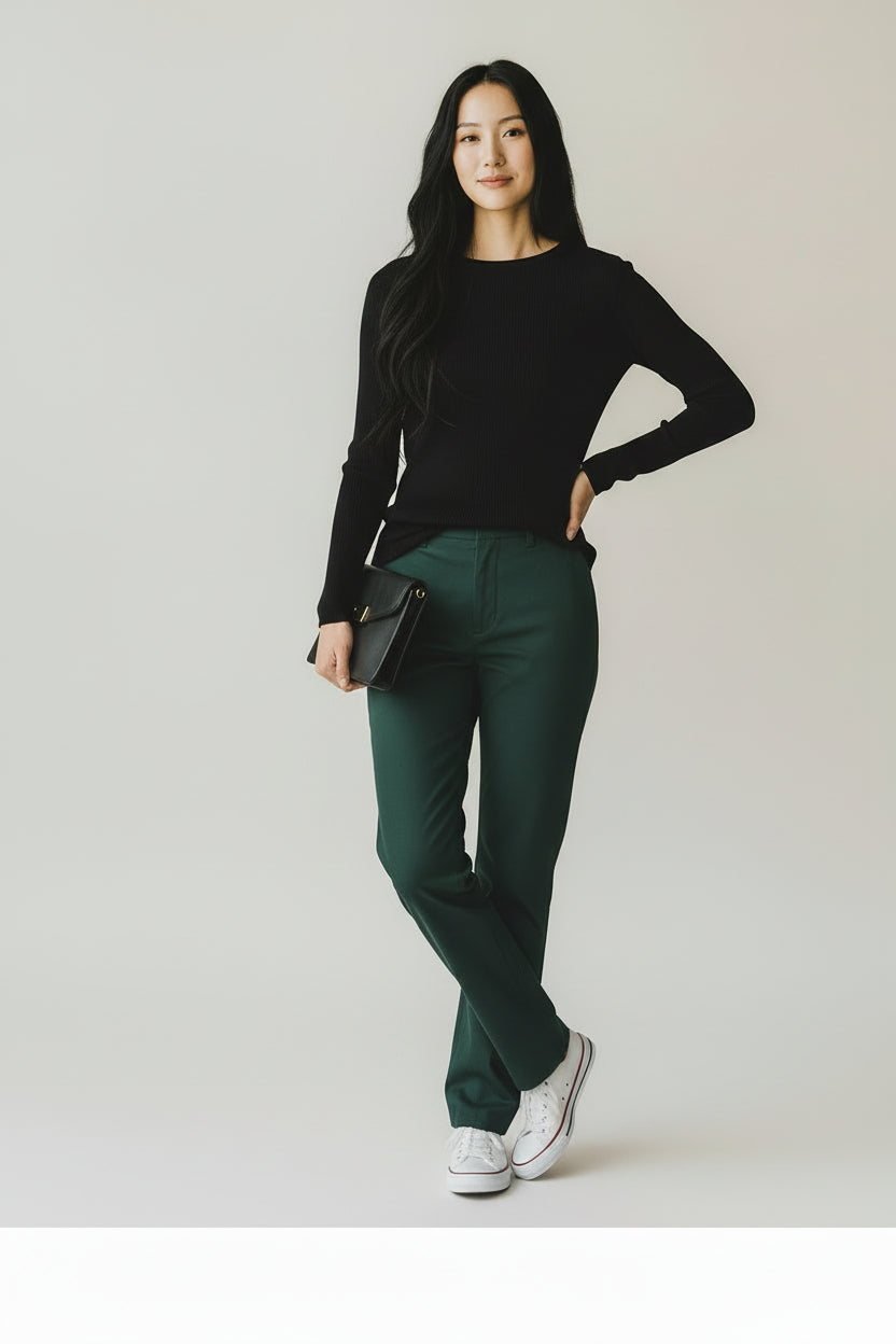 ST Rib Long sleeved Tee