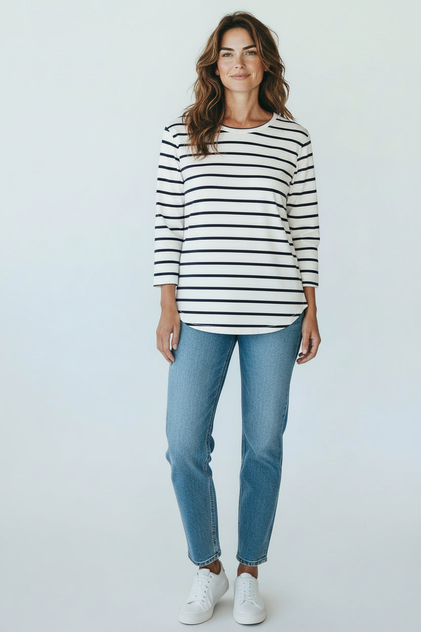 OTW Scoop Hem Tee