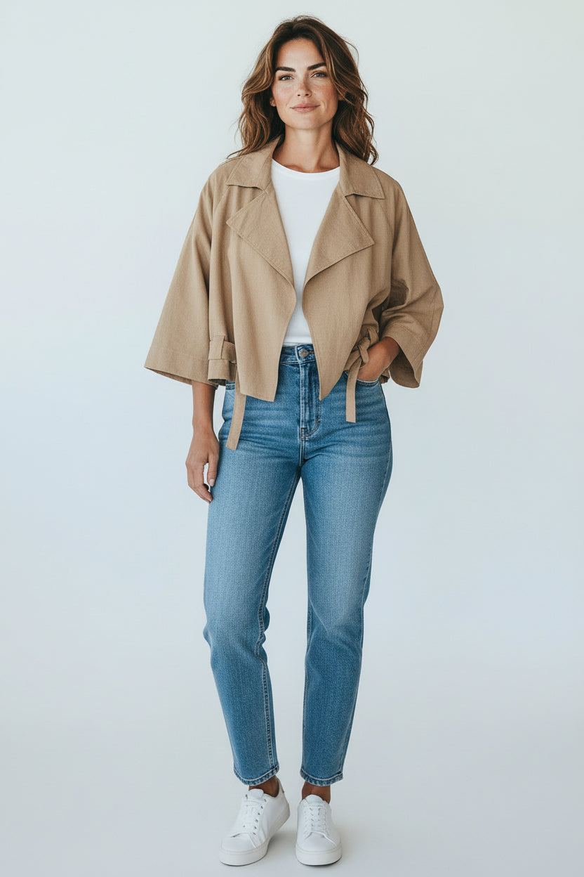 OTW Short Trench Jacket