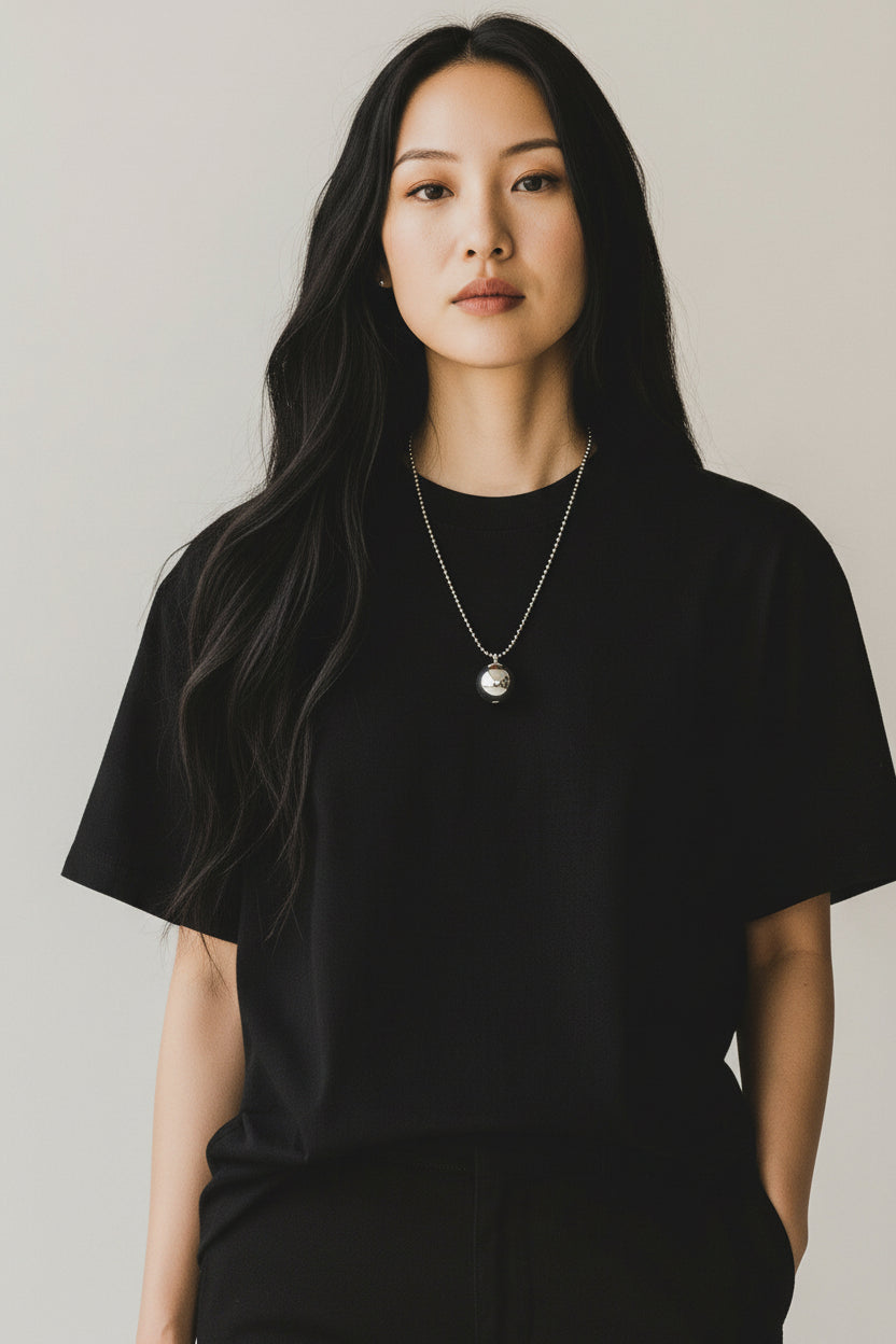 Stella + Gemma Chain Ball Necklace