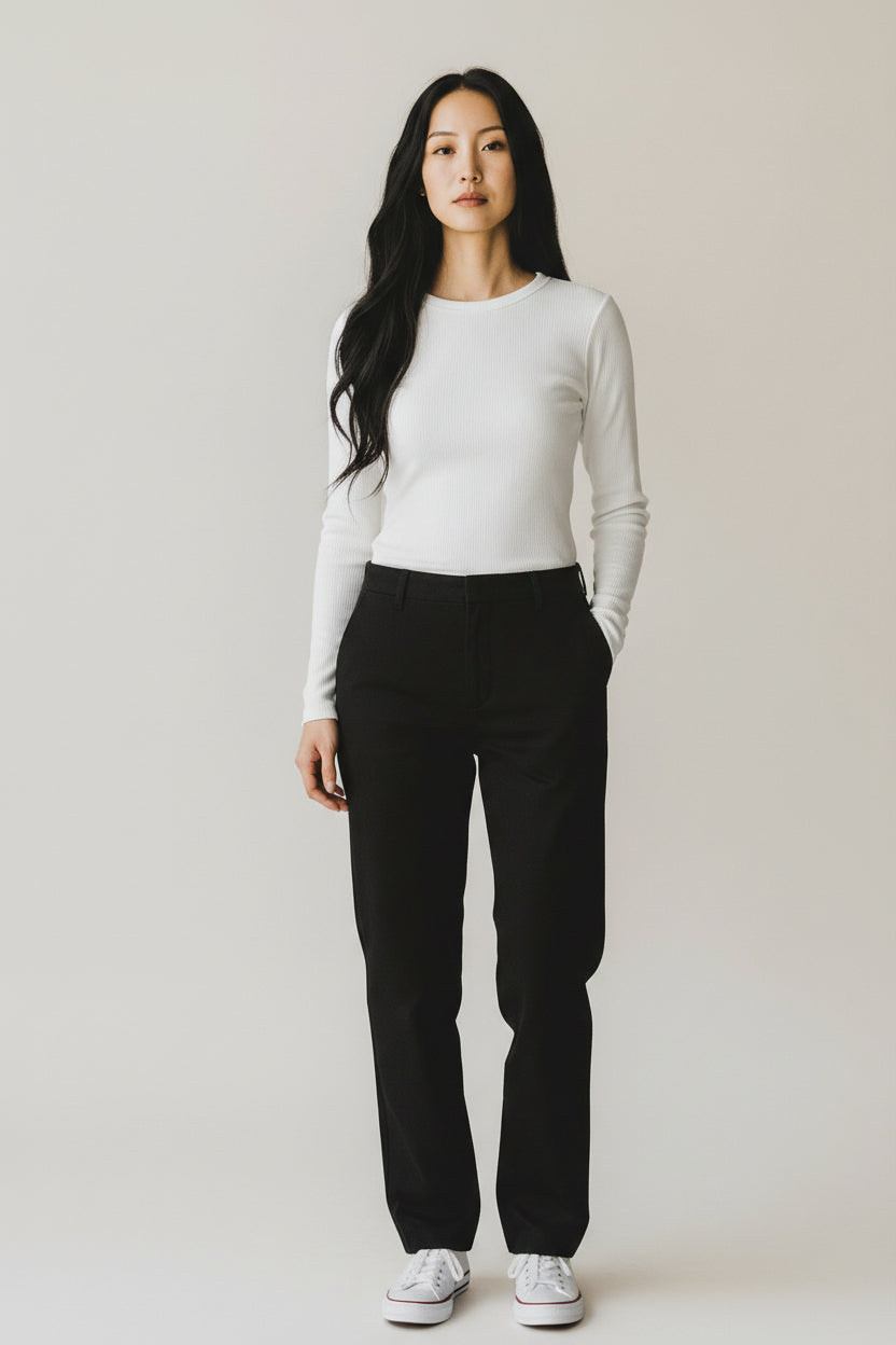 ST Rib Long sleeved Tee