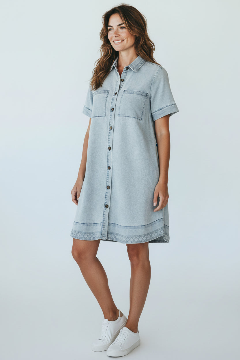 OTW Stitch Detail Dress